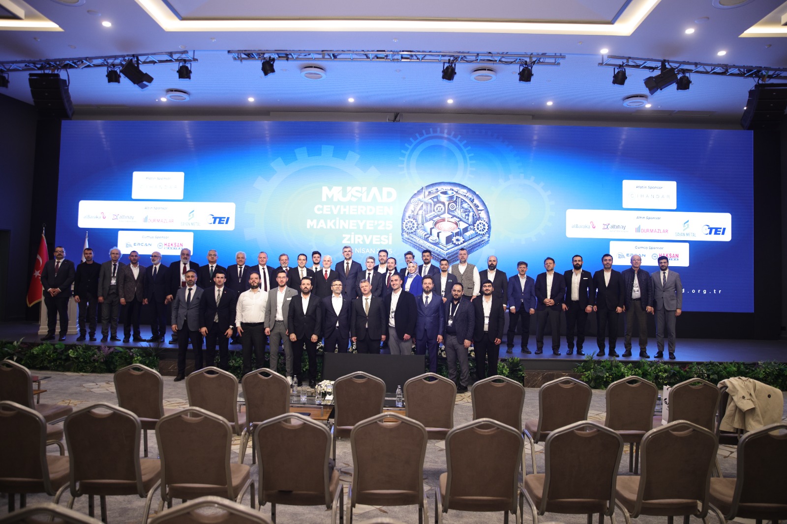 Haksan Makina, Cevherden Makineye'25 Zirvesi’nde Yerini Aldı